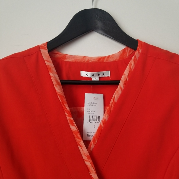 Cabi jane jacket grenadine women's wrap style coat - Picture 7 of 11